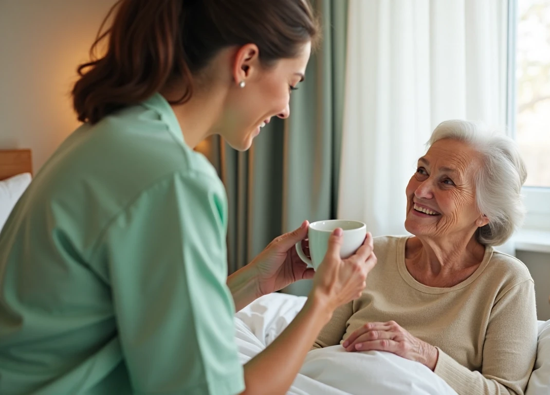 Doctor with patient during consultation